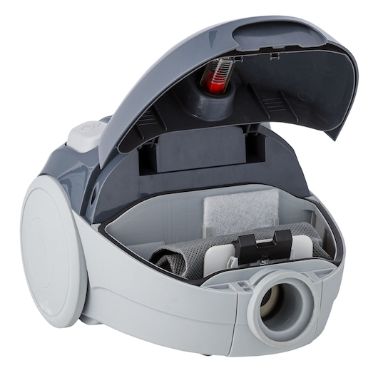 vacuum cleaner beauty on white background 