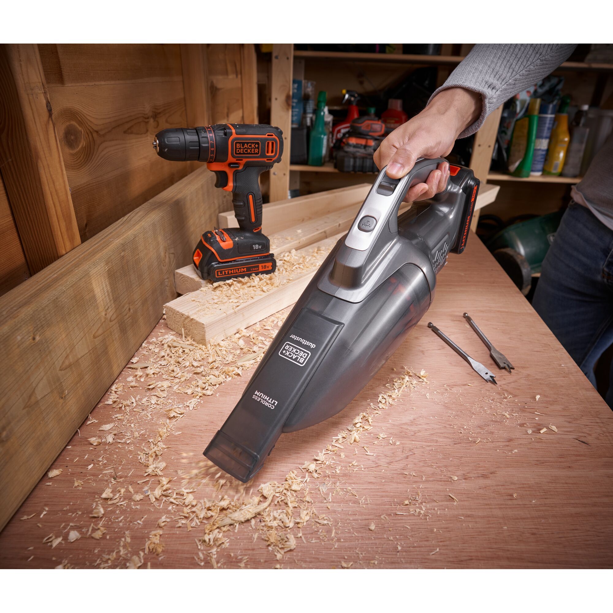 POWERCONNECT DUSTBUSTER ASPIRADOR PORTÁTIL | BLACK+DECKER