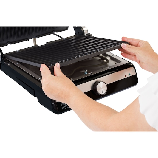 Showing inside of the Grill