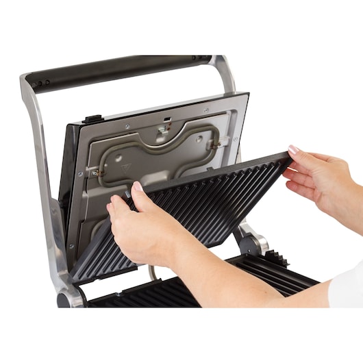 Showing inside of the Grill