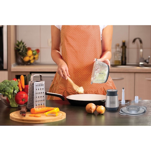 PROCESSADOR DE ALIMENTOS GOURMAND GRIS 220V