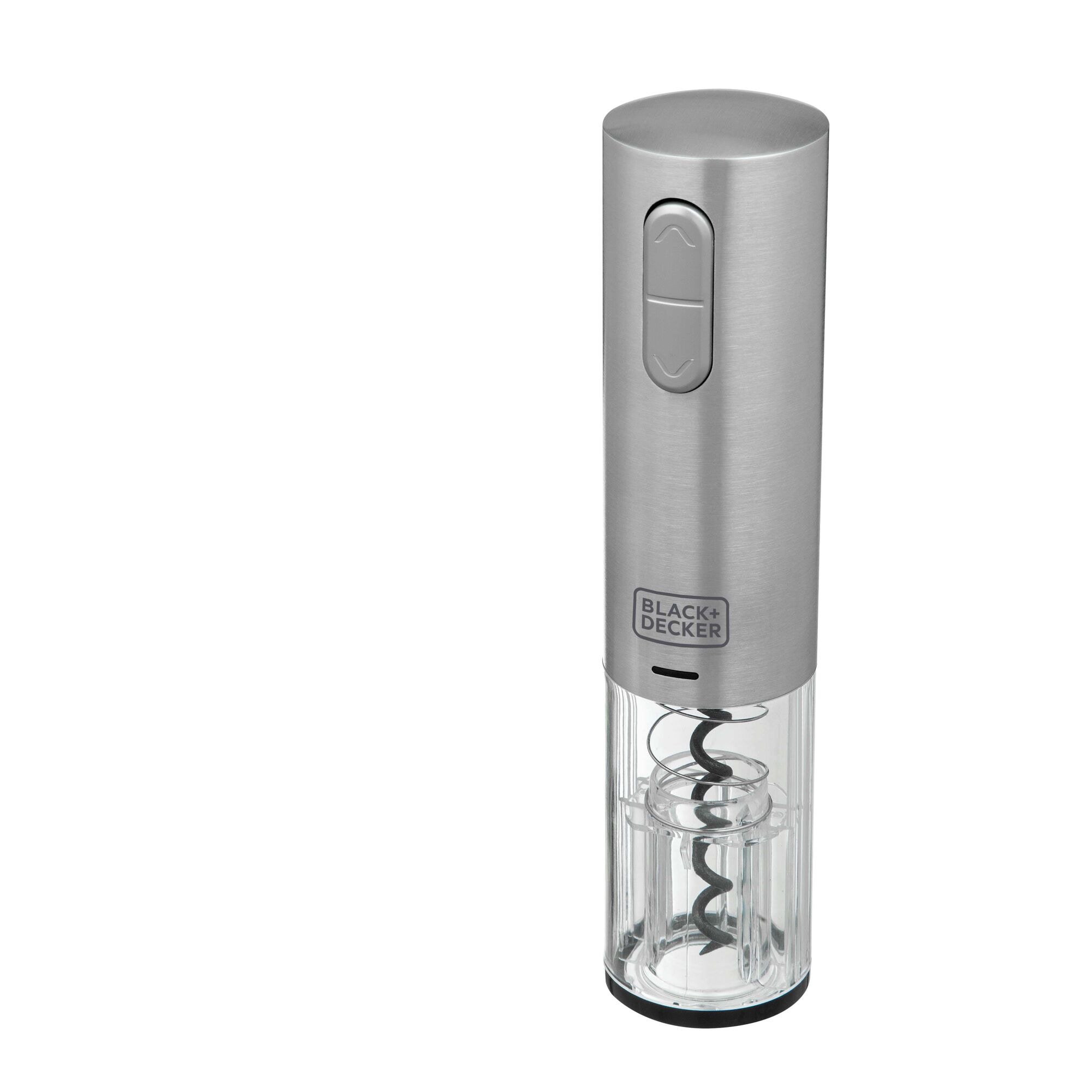 ABRIDOR DE VINHO EM INOX GOURMAND GRIS BIVOLT | BLACK+DECKER