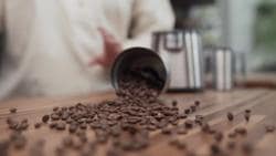 Video Video of the new coffee machine from the Gourmand Gris line. The video shows the product being used to highlight the feature functions