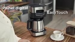 Video Video of the new programmable coffee machine from the Gourmand Gris line. The video shows the product being used to highlight the feature functions