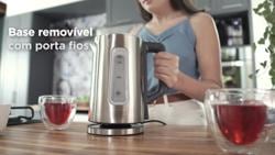 Video Video of the new KEPG programmable kettle from the Gourmand Gris line. The video shows the product being used to highlight the feature functions