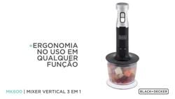 Video MIXER VERTICAL 3 EM 1 FUSION MIX 220V